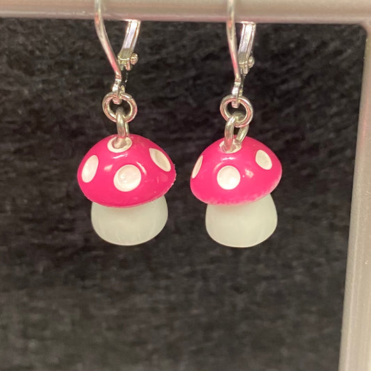 Mushroom Earrings