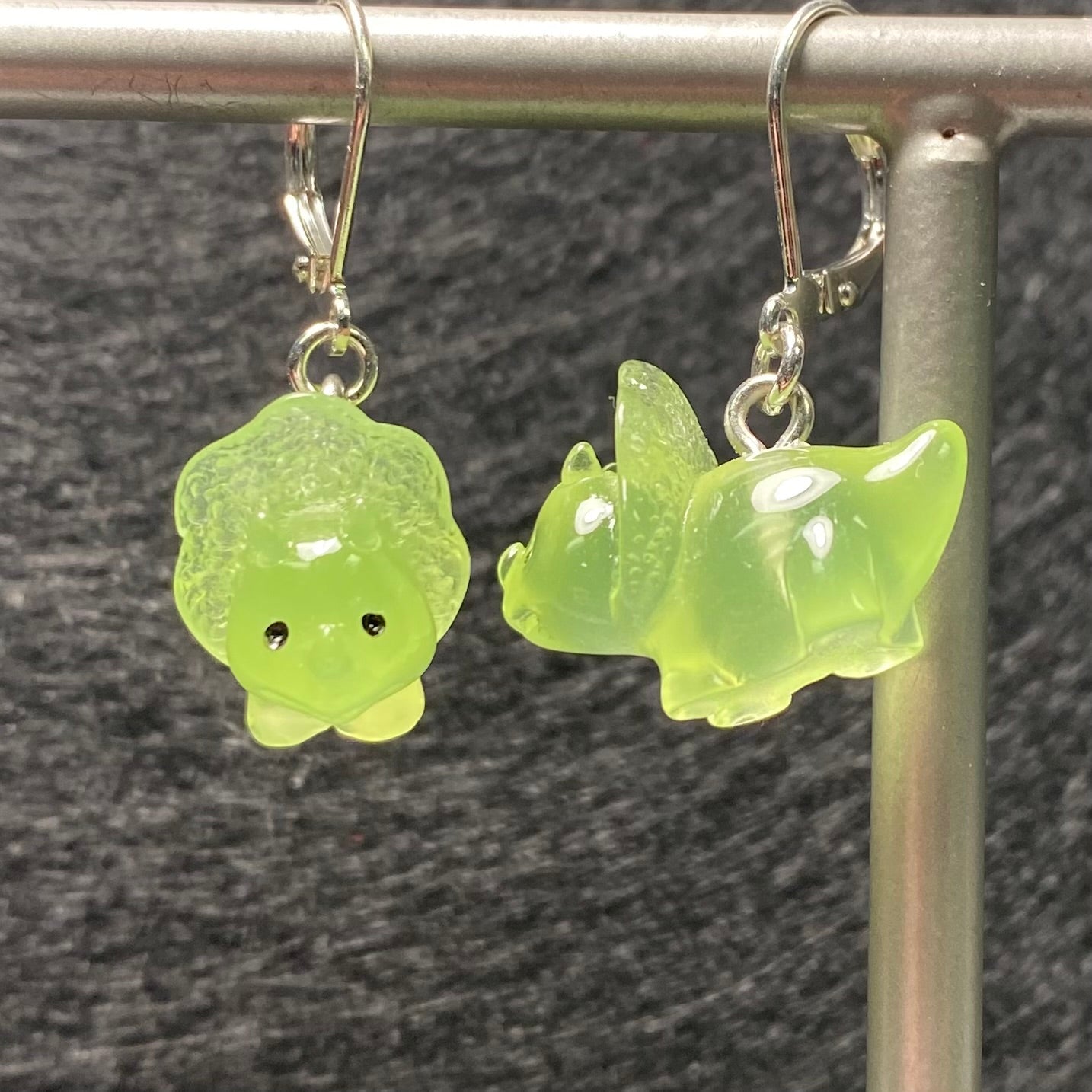 Triceratops Earrings