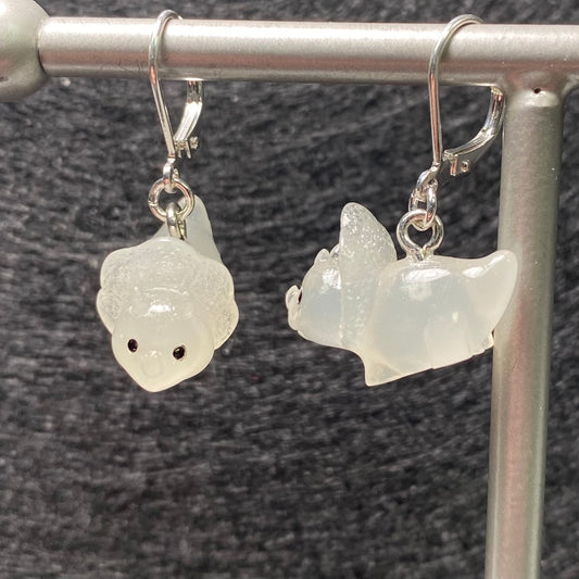 Triceratops Earrings