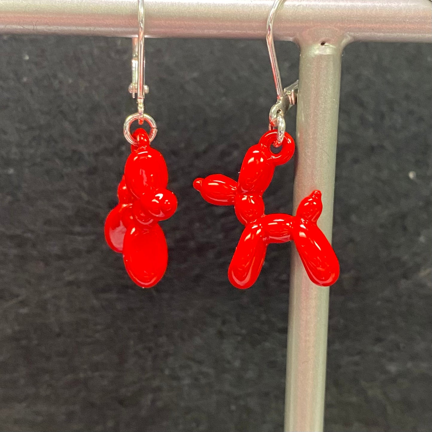 Balloon Dog Earrings