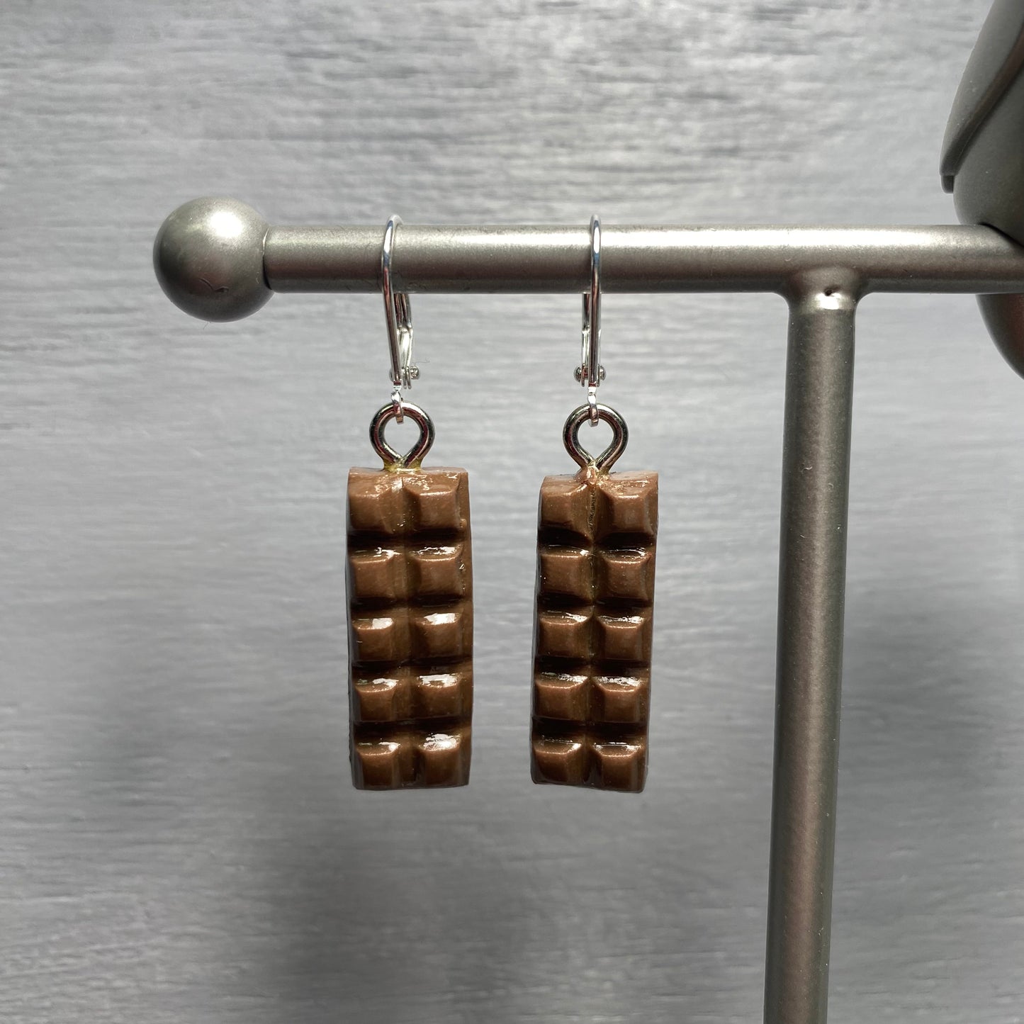 Chocolate Bar Earrings