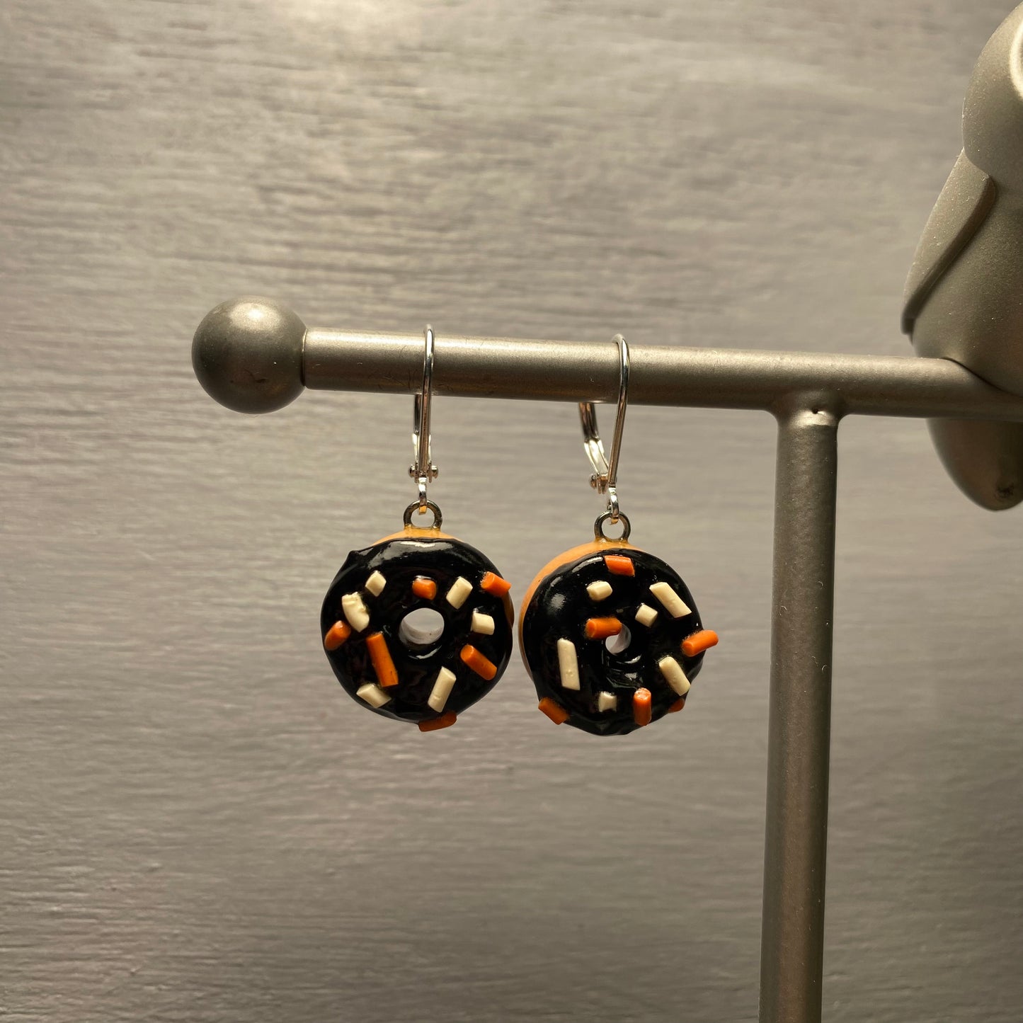 Halloween Donut Earrings