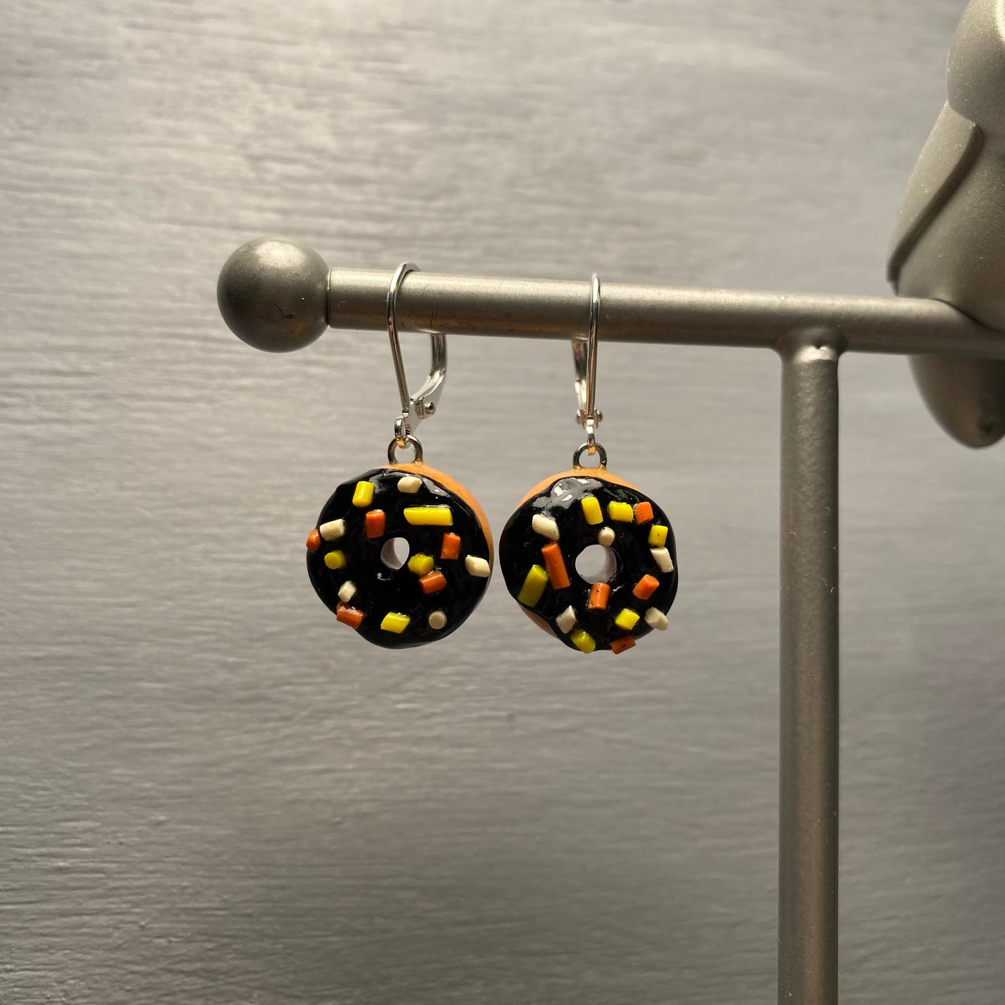 Halloween Donut Earrings