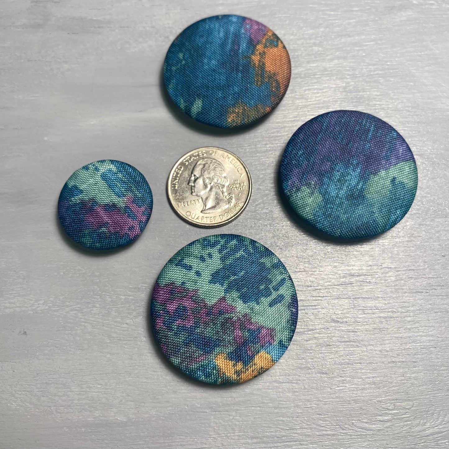 Scattered Fabric Magnets