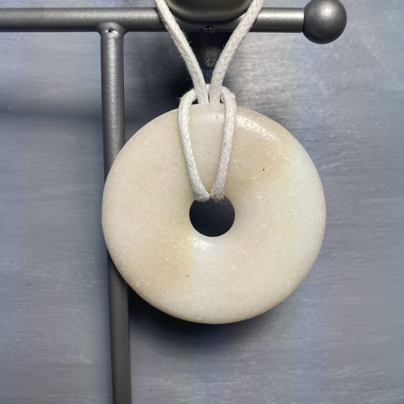 Marble Stone Donut Necklace