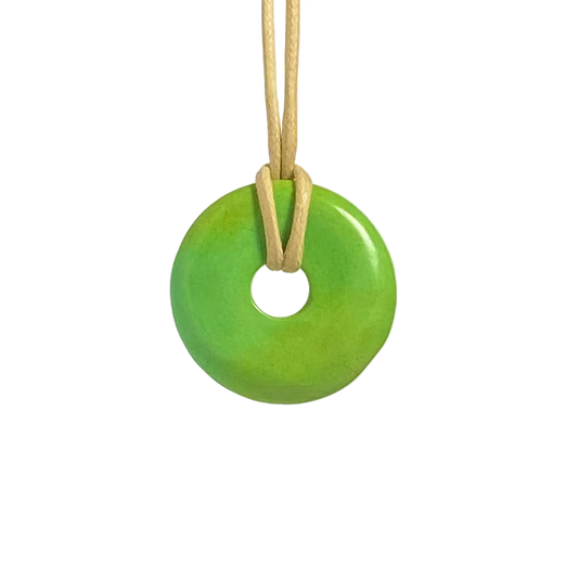 Magnesite Donut Necklace