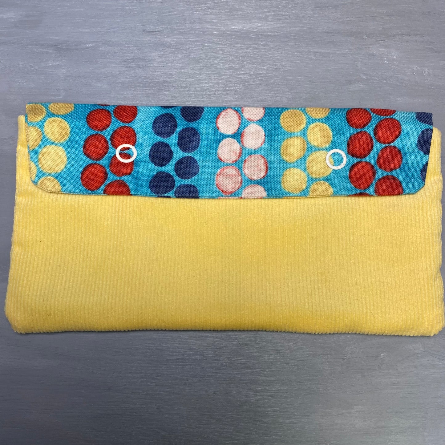 Snap Closure Pencil Pouch