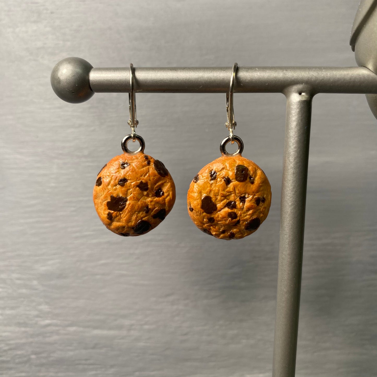 Chocolate Chip Cookie Earrings