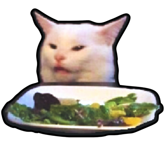 Salad Cat Sticker