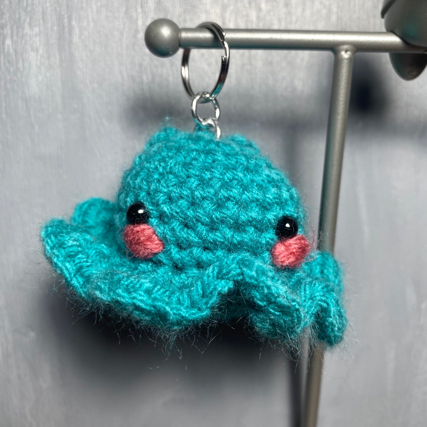 Chubby Flapjack Octopus Keychain