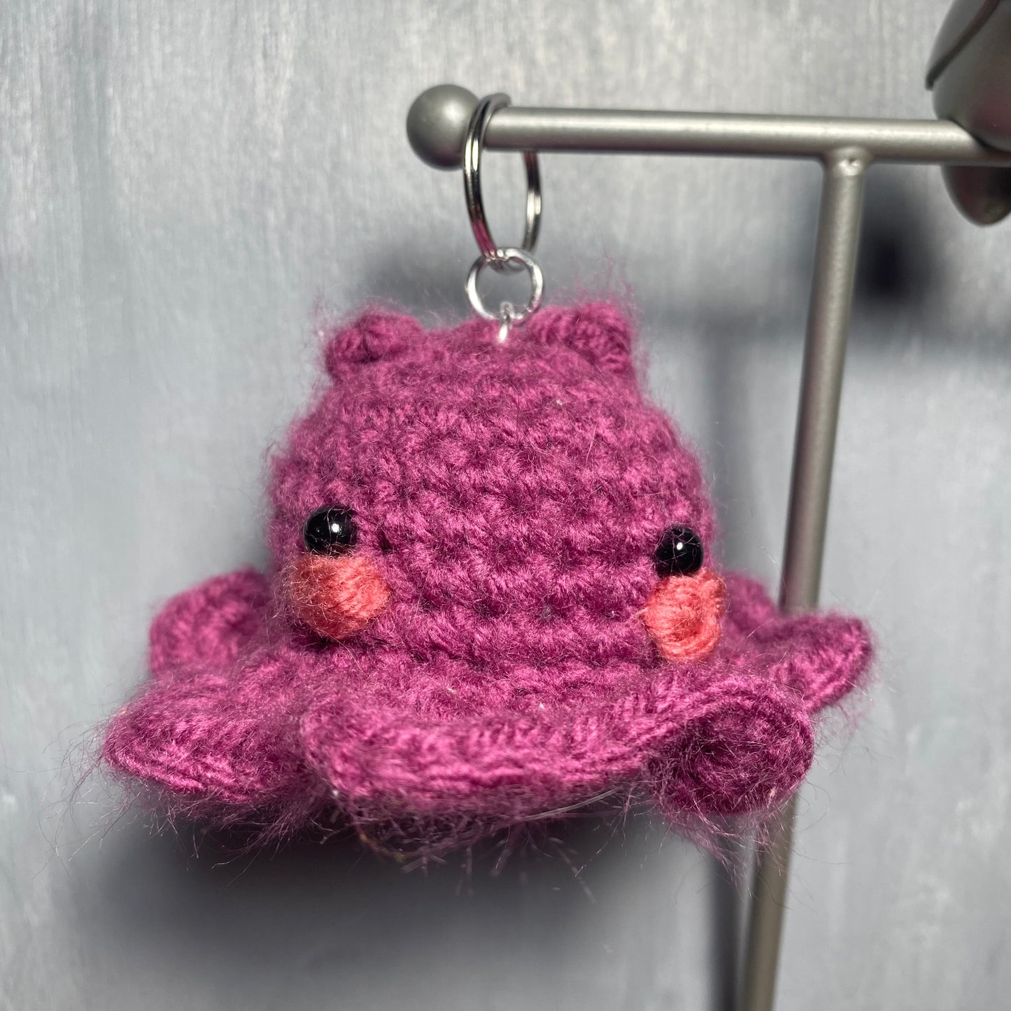 Chubby Flapjack Octopus Keychain