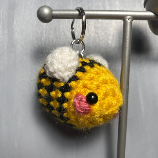 Chubby Bee Keychain