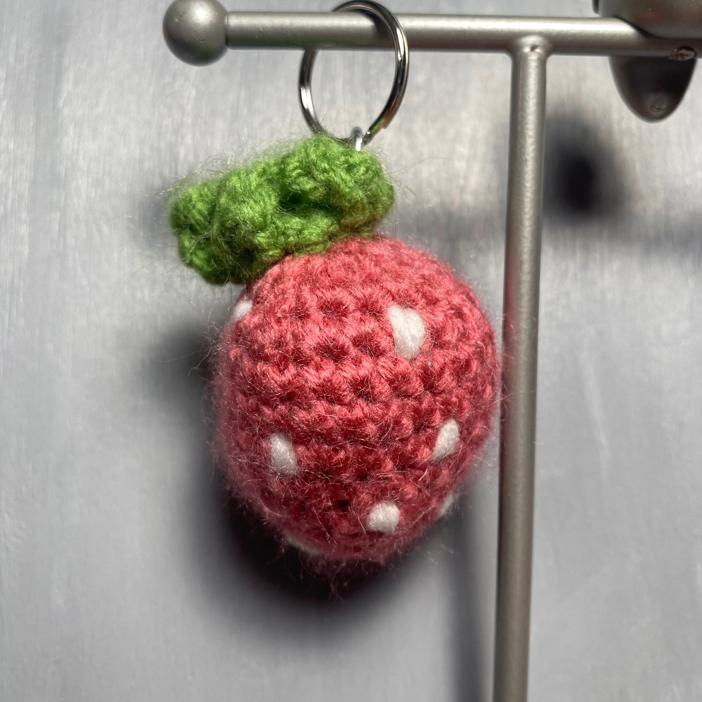 Chubby Strawberry Keychain