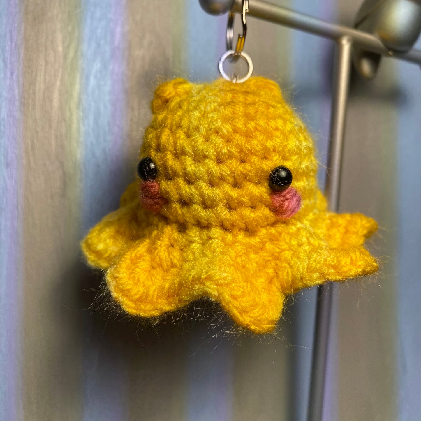 Chubby Flapjack Octopus Keychain