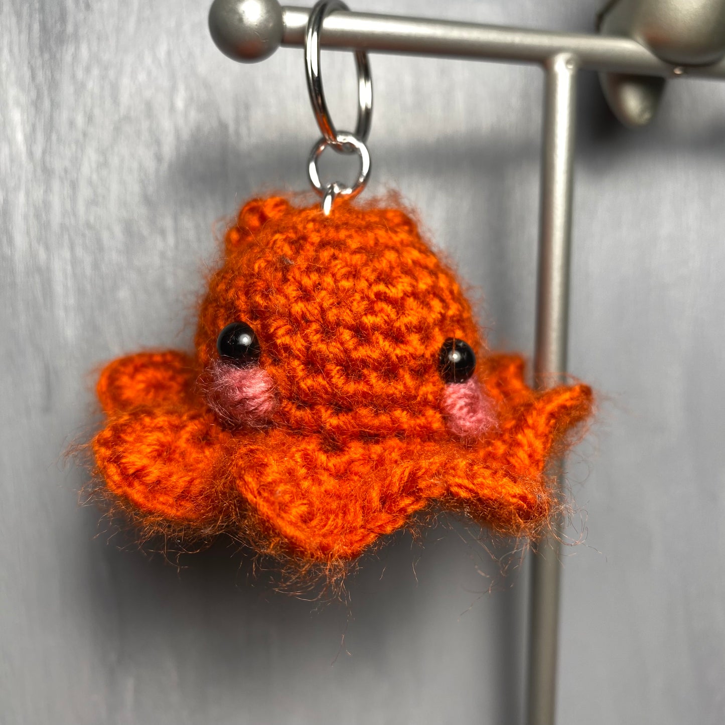 Chubby Flapjack Octopus Keychain